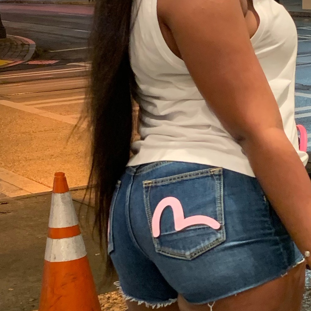 Evisu shorts